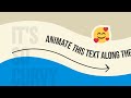 Curvy SVG Text Scroll Animations - So Smooth!