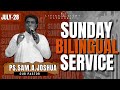 28.07.2024  |🔴LIVE | Sunday Bilingual Service  | Ps.Sam.A.Joshua