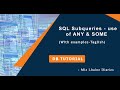 SQL Subqueries | Database Tutorial | With examples (Taglish)