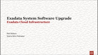 Exadata Cloud Updates