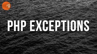 Error Handling with PHP - Exceptions + Subclass Exceptions
