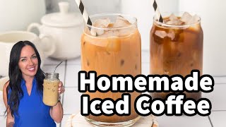 3-Minute Homemade Iced Coffee (Better Than Starbucks!)