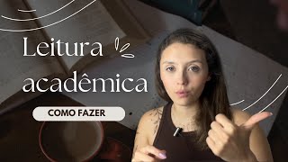 5 pontos para você melhorar na sua leitura acadêmica