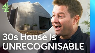 Concrete Extension Doubles House Size | Ugly House to Lovely House with George Clarke | Channel 4