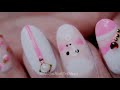 no tools nail art design2021：情人节美甲設計│valentine s day nail miyanailartideas