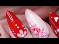 no tools nail art design2021：情人节美甲設計│valentine s day nail miyanailartideas