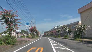 茨城県 守谷中央通り 車載動画 [2022-08]