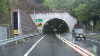 【HD】美作岡山道路 湯郷温泉IC－勝央JCT間を走ってみた