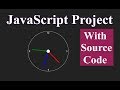 javascript project with source code 😮 analog clock 😍
