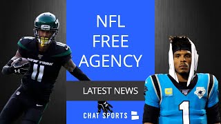 NFL News: Free Agency Tracker, Deals For Robby Anderson, Breshad Perriman + Cam Newton Released