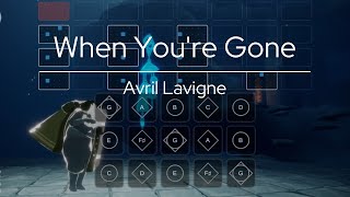 Avril Lavigne - When You're Gone｜Sky Sheet