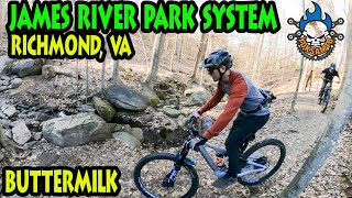 BUTTERMILK - The Most Fun Yet Difficult MTB Trail in James River Park VA| ORBEA Rise H15 YDKSAMTB