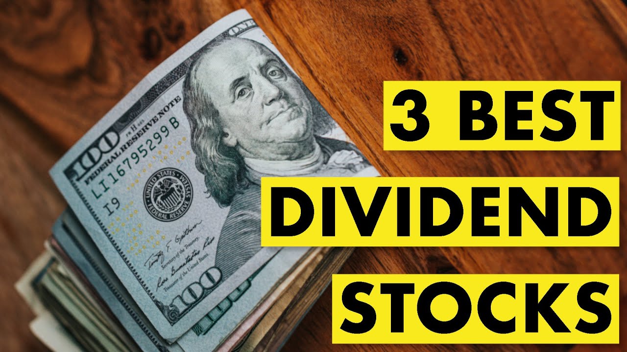 3 Best Dividend Stocks For Beginners - YouTube