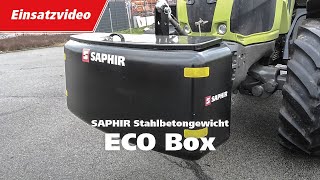 SAPHIR Stahlbetongewicht ECO-Box