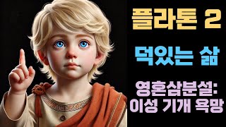 플라톤의 윤리학 I 영혼삼분설: 이성, 기개, 욕망 I 덕 있는 삶 I 소크라테스 \