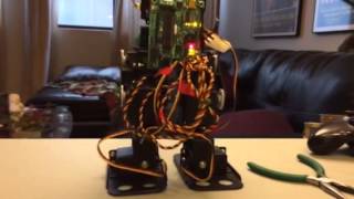 nodebots biped dualshock controller calibration demo