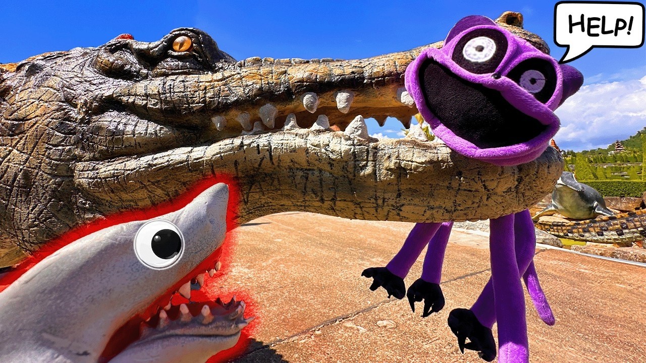 Shark Puppet Adventure In Thailand Youtube