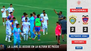 DEPORTIVO EL INCA vs ECOSEM PASCO (2-2) | RESUMEN | OCTAVOS DE FINAL IDA - Copa Perú 2024