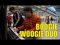 Ladies Love Fast Fingered Boogie Woogie Improvisation at Train Station | Cole Lam