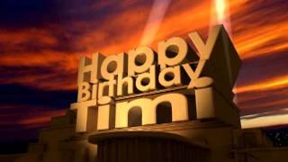 Happy Birthday Timi