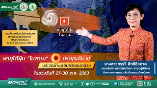 ติดตามสถานการณ์ พายุไต้ฝุ่น “โมลาเบ” (พายุระดับ5)