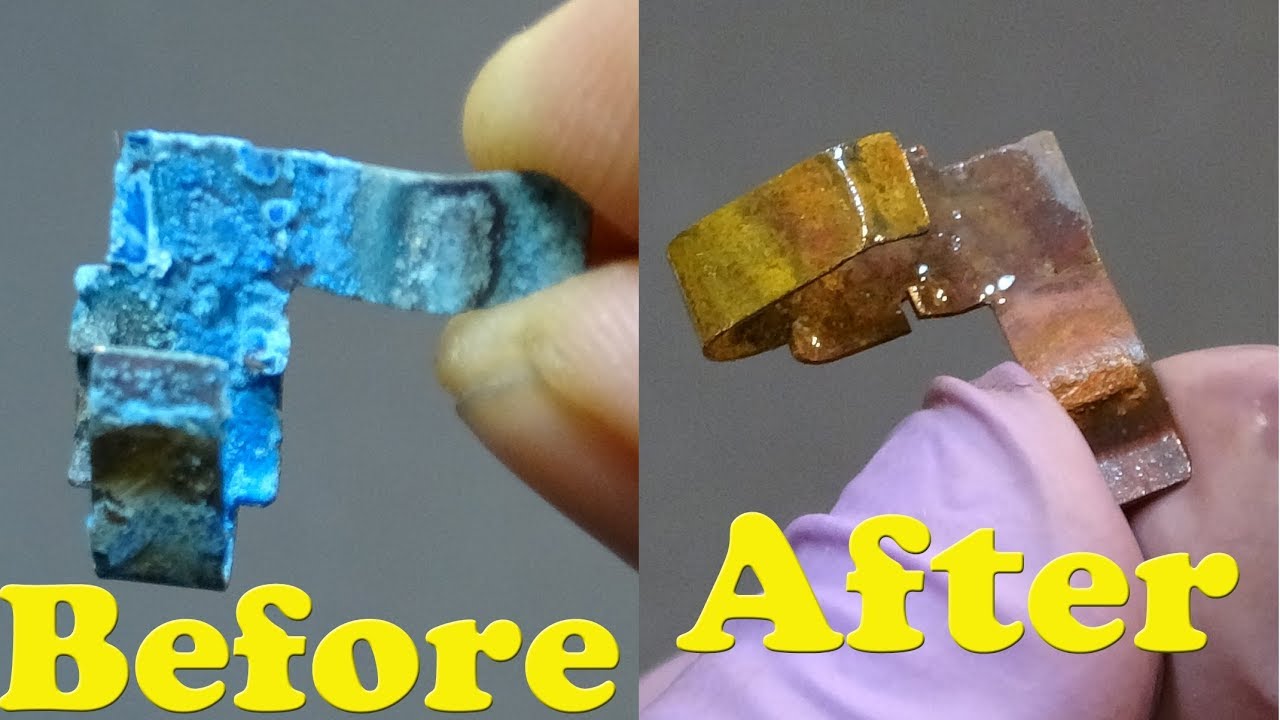 How To Clean A Corroded Battery Terminal (AA Or AAA) & Chemical ...