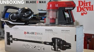 Dirt Devil Blade 2 Max Unboxing de l'aspirateur sans sac haut de gamme