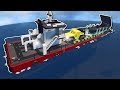 SINKING FERRY SHIP SURVIVAL! - Stormworks: Build and Rescue Multiplayer Gameplay