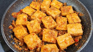 ĐẬU HỦ KHO SẢ ỚT món chay ngon đơn giản ‖ Bếp nhà Sin
