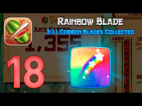 Fruit Ninja: Tutorial de juego, parte 18: ¡Cuchillas comunes recopiladas! (iOS, Android)