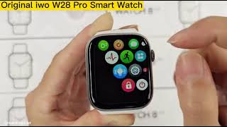 Series 8 Original iwo W28 PRO Smart Watch iwo 15 PRO Password 1.95 inch Bluetooth Call NFC Siri