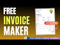 How to Build an FREE INVOICE in Google Sheets | Step-by-Step Tutorial (Beginner-Friendly)