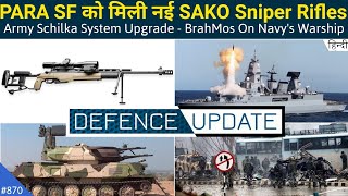Defence Updates #870 - PARA SF New Sniper Rifles, BrahMos On Warship, Army Schilka Air Defence