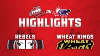 Red Deer Rebels at Brandon Wheat Kings 12/06 | WHL Highlights 2024-25