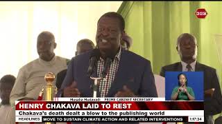 Renowned publisher Henry Chakava laid to rest in Vokoli