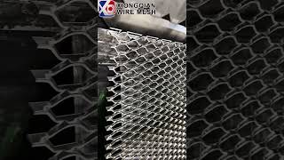 Customized stainless steel plate mesh, expanded aluminum plate mesh, diamond metal mesh #factory