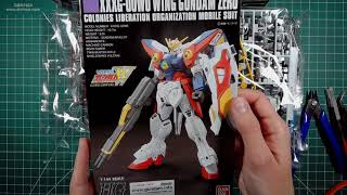 Full Gunpla Build: XXXG-00W0 Wing Gundam Zero HG