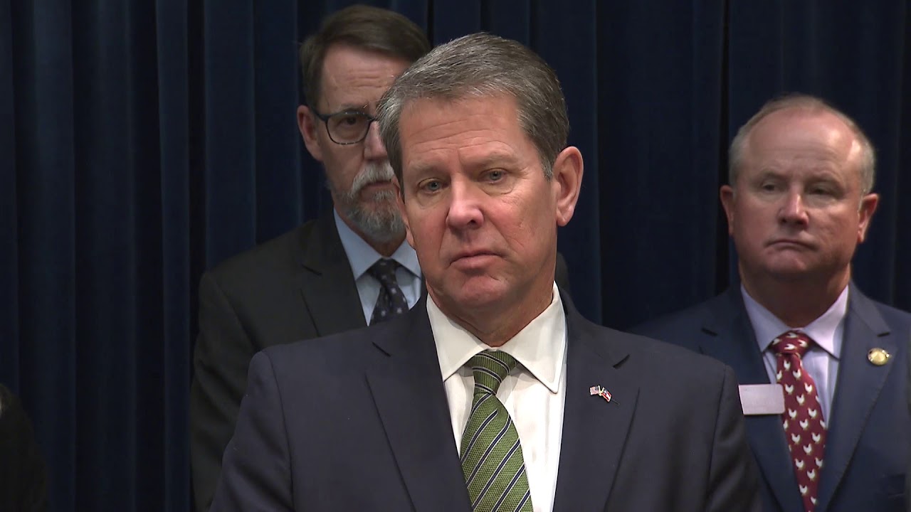 Governor Brian Kemp Coronavirus - YouTube