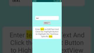 How to Highlight TextView Text in Android Studio | HighlighTextViewText | Android Coding