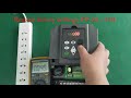 frequency inverter single phase input 220v 3 phase 220v 7.5kw vfd