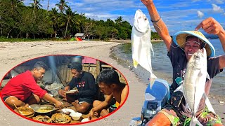 Hari ke 10 di PULAU TERPENCIL TINGGAL DI GUBUK TUA TANPA LISTRIK