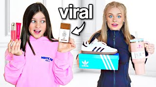 I BOUGHT My DAUGHTERs DREAM VIRAL BEAUTY & FASHION PRODUCTS! | Family Fizz