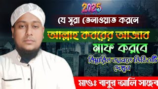 সূরা মূলক তেলাওয়াত করলে কি হয় ?? জানা না থাকলে জেনেনিন। Sura Mulk // মাওঃ বাবুর আলি সাহেব।।