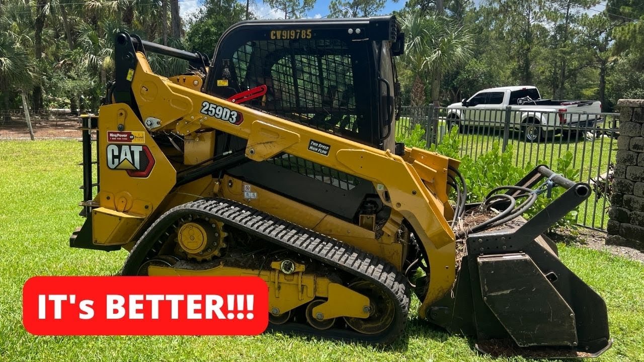 Brand New Cat 259d3 Forestry Youtube