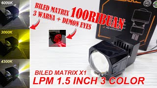 Biled Matrix X1 Murah Meriah - Review Biled Matrix X1 LPM 3 Color