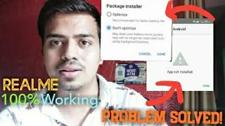 App not installing problem solve | app not installed problem realme device | Ayaaz Tech