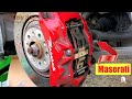 How To Replace Brake Pads on Maserati Quattroporte | How to Change Front Brake Pads on Maserati