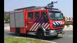 Brandweer 's-Gravenzande 15-6530 met spoed naar schuurbrand Dokter Diamantlaan Hoek van Holland