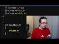 Dynamic Arrays in C