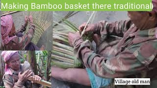 Making bamboo basket easy steb || Easy step making || Ranglong sengkong